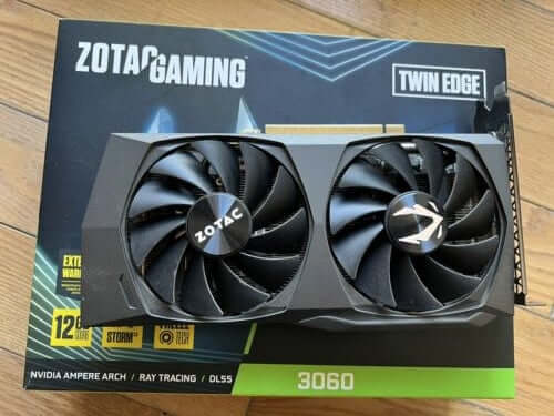 Placa Gráfica Zotac Gaming GeForce RTX 3060 Twin Edge LHR 12GB