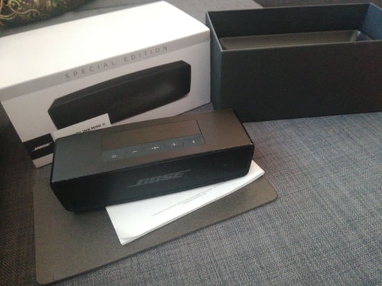 Bose SoundLink Mini II Edição Especial Coluna Sem Fios Luxe Silver