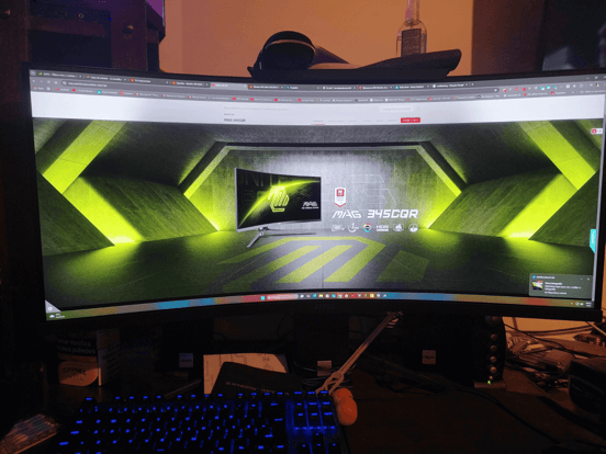 Monitor MSI Optix MAG342CQR 34