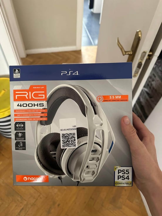 Auriculares Plantronics Rig 400hs Ps4 RIG 400HS Wired Stereo